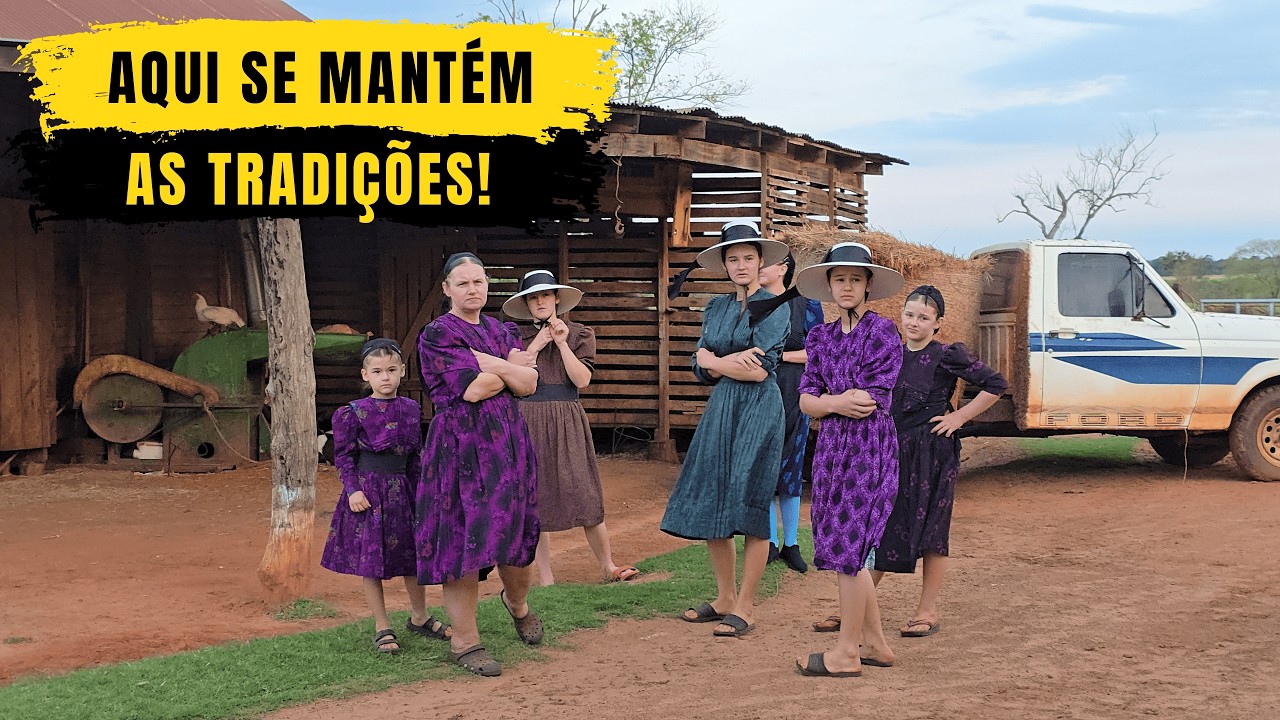 Onde o TEMPO PAROU | MENONITAS de Curuguaty no PARAGUAI