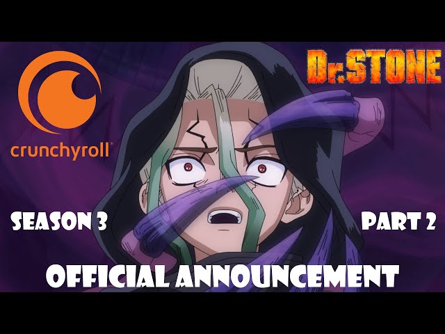 Dr. STONE - Are you excited for cour 2 of Dr. STONE New