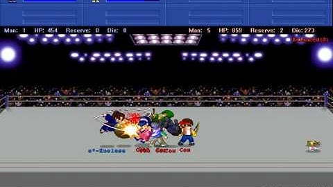 LF2 - Rudolf play Battle mode (CRAZY!) Army: Balanced & small