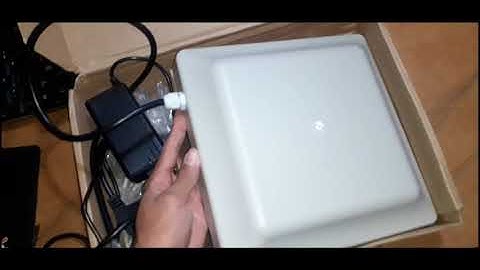 BACA RFID 6-12 METER?? RFID Reader UHF 868Mhz - 928 Mhz (Unboxing)