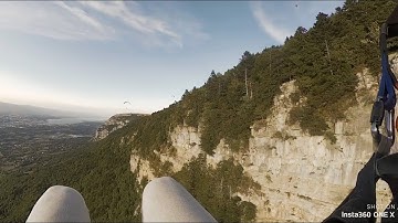 Insta360 ONE X - Cliffside Paragliding