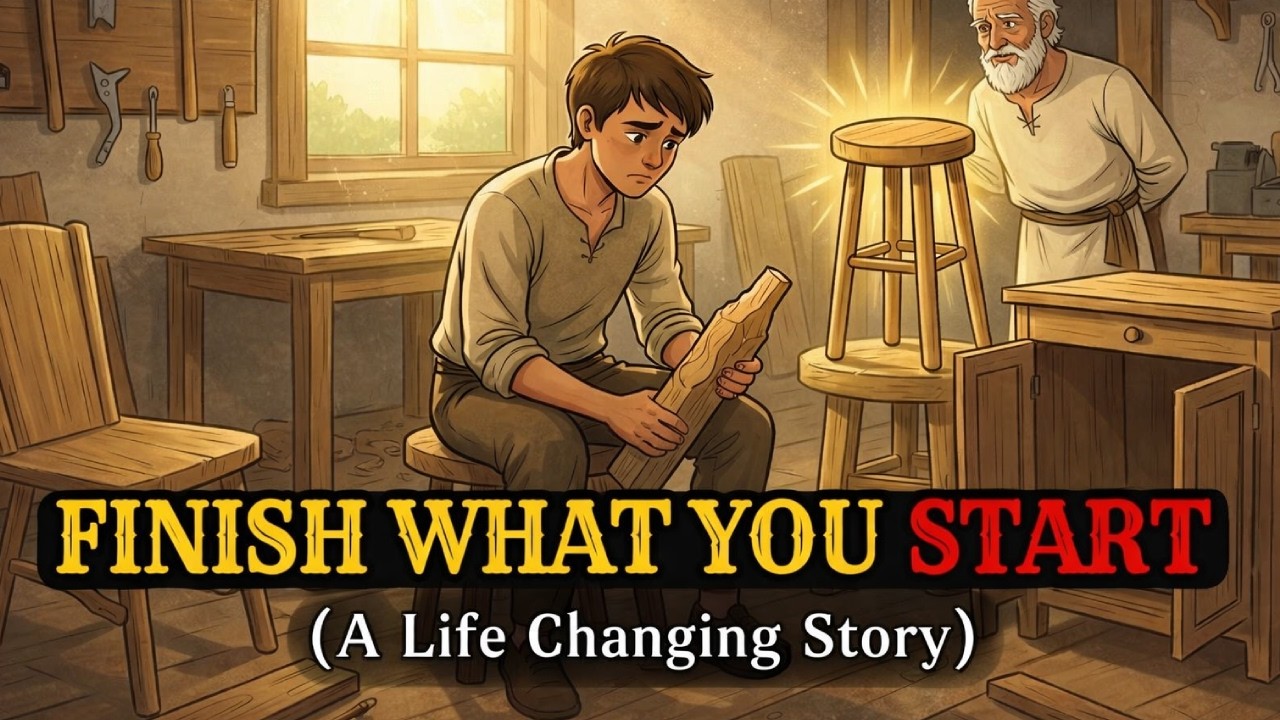 Why You Never Finish Anything | The Carpenter’s 30-Day Method to Learn English Easily