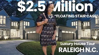 $2.5 Million | Luxury Home Tour | Floating Staircase | Amazing Kitchen|