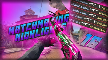 CS:GO Matchmaking Highlights #16 - sick frags and clutches