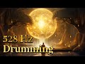 Golden rhythms of healing 528 hz drumming for your soul  relaxing drums  meditative ambient