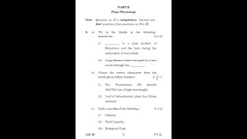 LSE - 5  June 2021 Question Paper