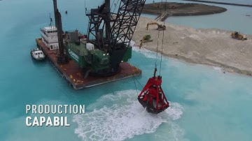 Cashman Launches Largest Clamshell Dredge in Western Hemisphere “Dale Pyatt”