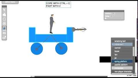 HOW MAKE A CAR WITH JETS AND A ARROW GUN-Happy Wheels