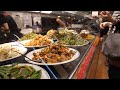 Taiwan Restaurant Food - Braised Pork Rice, Braised Beef Stomach, Stir-fried vegetables,Seaweed Soup