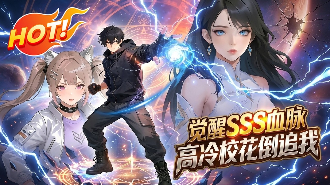 ⚡【新番速递】《觉醒SSS血脉,高冷校花倒追我》被校花拒绝1000次后,F 级废柴楚昱觉醒 SSS 级血脉,氪金逆袭,镇魔司独女青睐、校花反追 ...