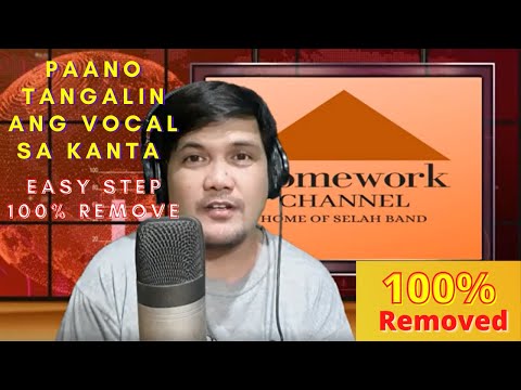 Video: Paano Alisin Ang Mga Vocal Mula Sa Isang Kanta