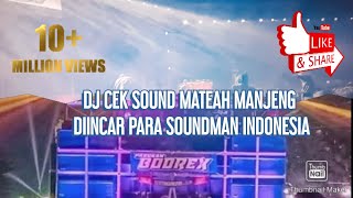 DJ CEK SOUND BASS HOREG GLEER MATEAH MANJENG - MUSIK POPULER 