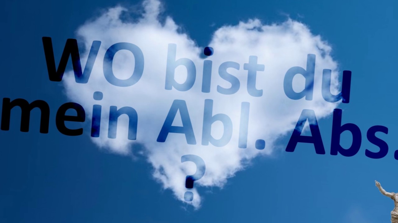Wo Bist Du Mein Sonnenlicht Instrumental