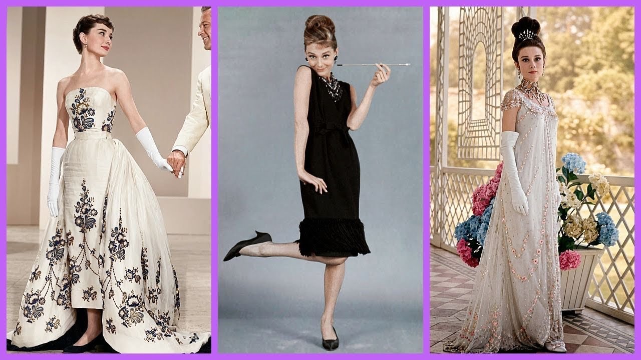 Топ-8 самых красивых платьев Одри Хепберн!