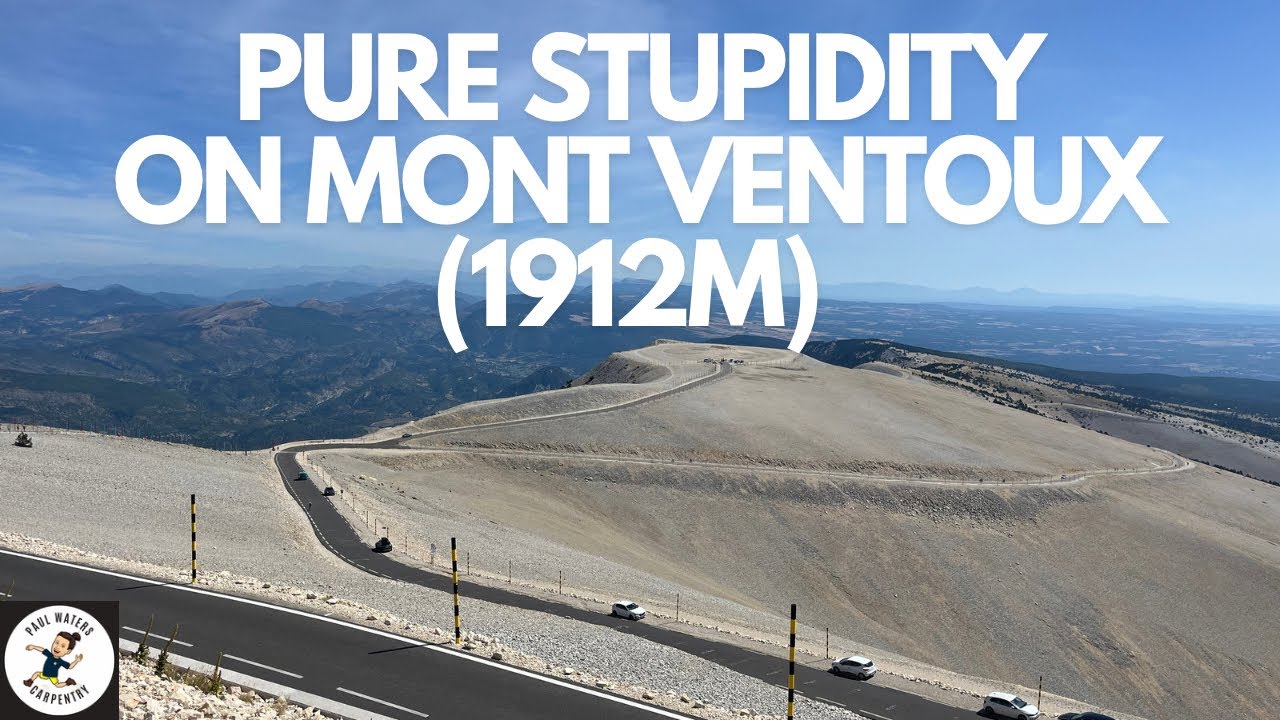 Trying to climb Mont Ventoux (1912m) in Provence, France with NO TRAINING!!! 