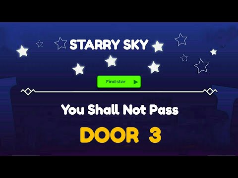 Tricky Castle Starry Sky Door - 3 (Gameplay)