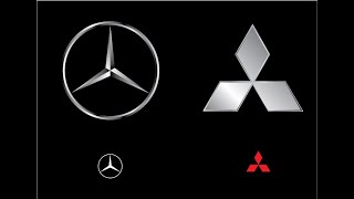 Функция Average или как быстро создать логотип Mercedes-Benz и Mitsubishi в Иллюстраторе