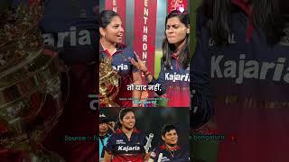 Richa ghosh and radha yadav trolled mr. Nags 🤩 #richaghosh #radhayadav #wpl