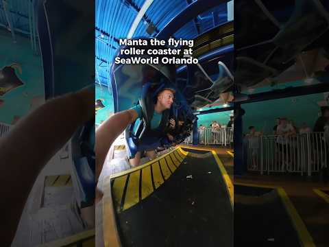 Video: Manta - Anmeldelse av SeaWorld Orlandos Flying Coaster