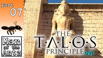 Actually completing puzzles in Ancient Egypt | The Talos Principle VR on Oculus Rift - Part 7