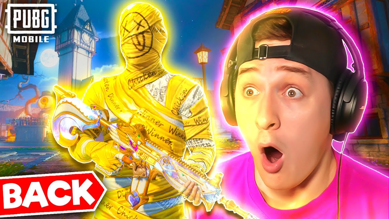 YELLOW MUMMY IS BACK 🔥 NEW MYTHIC LOBBIES 🔥 LUCKY DRAW | PUBG MOBILE