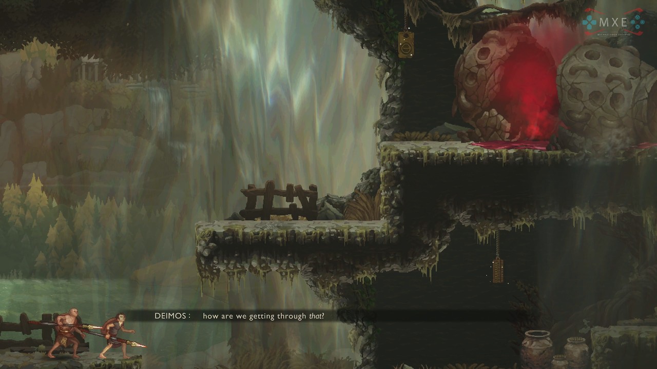 God of War Sons of Sparta - Clear a Path to Oenus Vineyard [4K60HD]