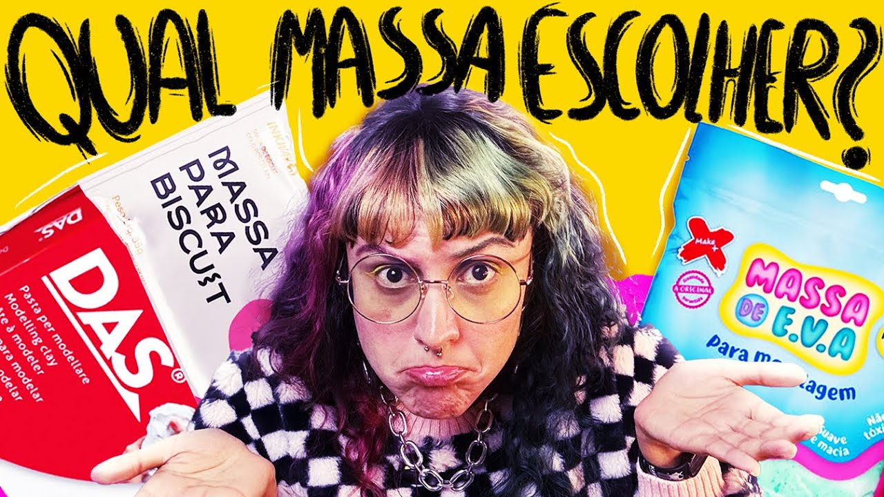 QUAL MELHOR MASSA ARTISTICA??  | Thati inventa