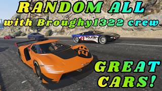 So Many Great Cars In This Race! - Random ALL with Broughy1322 crew [№203, GTA FiveM]