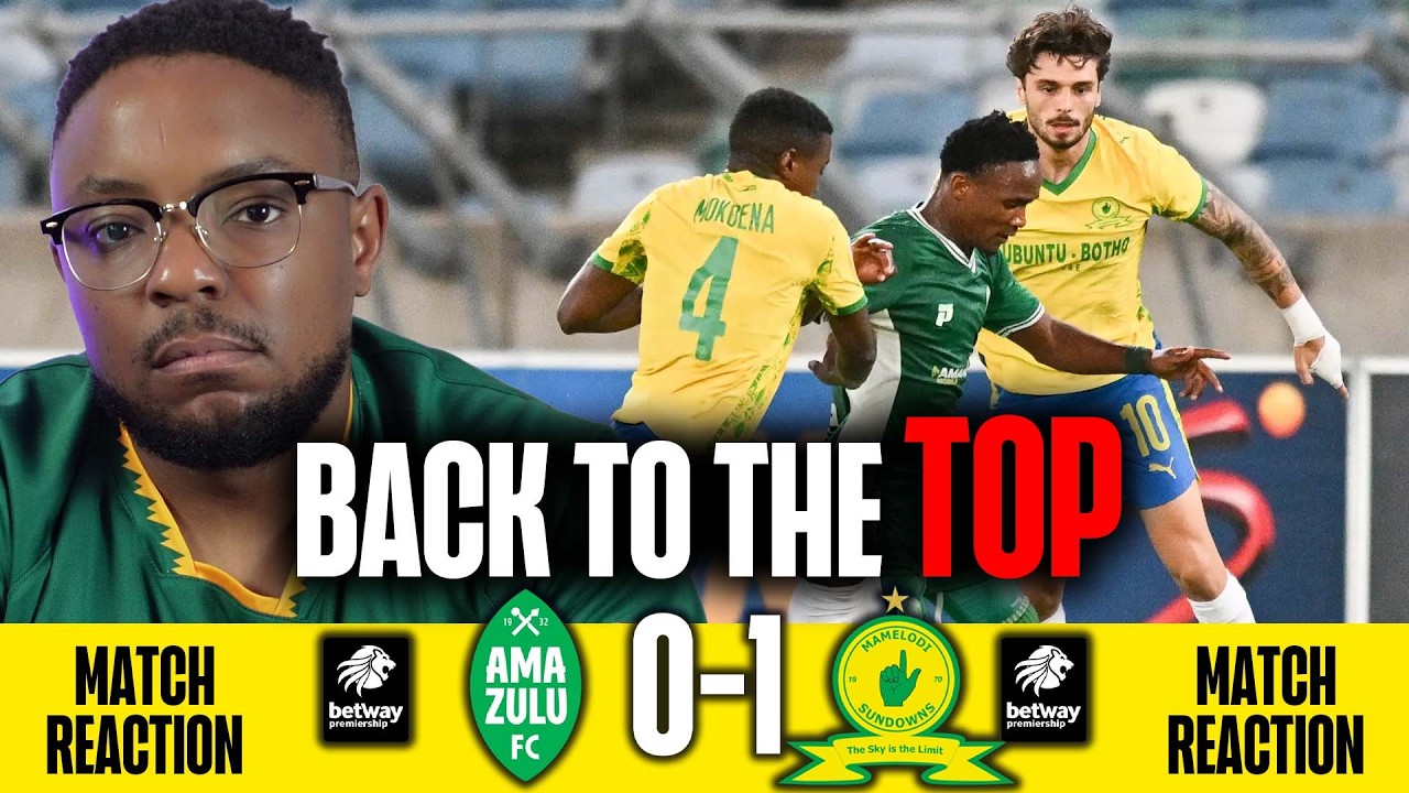 Иногда нужно вырвать 3 очка!❗Амазулу 0-1 Мамелоди Сандаунс | #betwaypremiership
