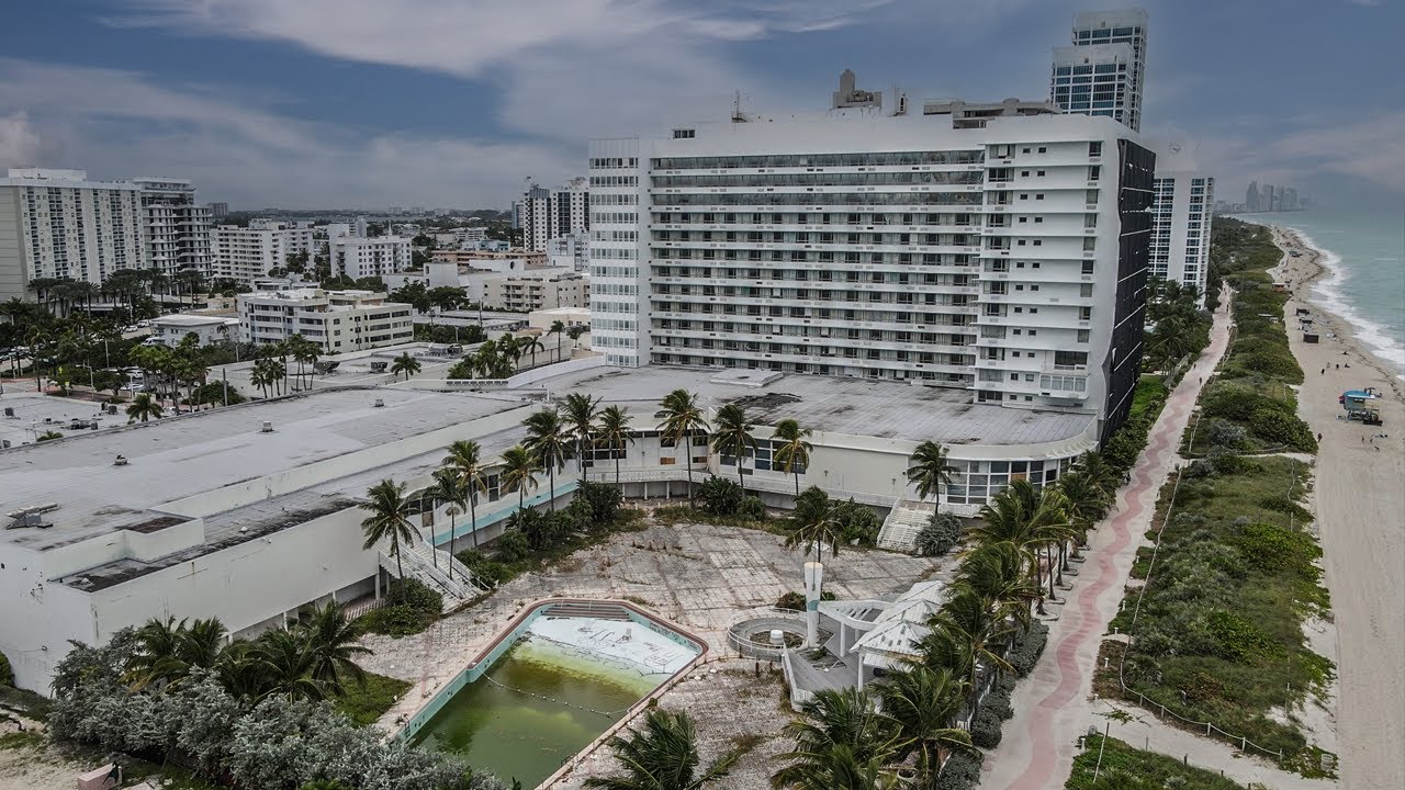 MEGA Abandoned Miami Beach Resort - The Beatles Performed Here!