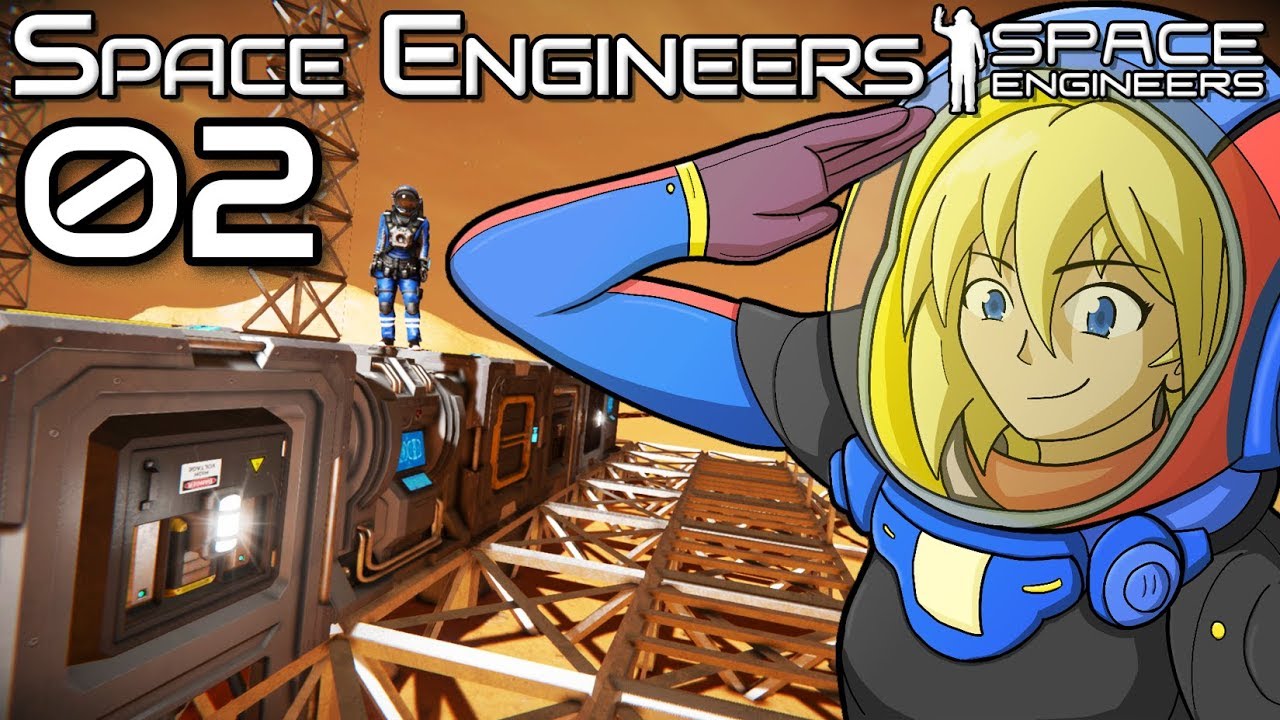 Digging out my new underground base | Space Engineers Survival Gameplay ...