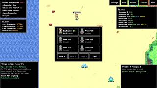 Hello! Today an Online 2D Pixel Programming Game! [Ger/Eng] - JavaScript - Adventure Land MMO
