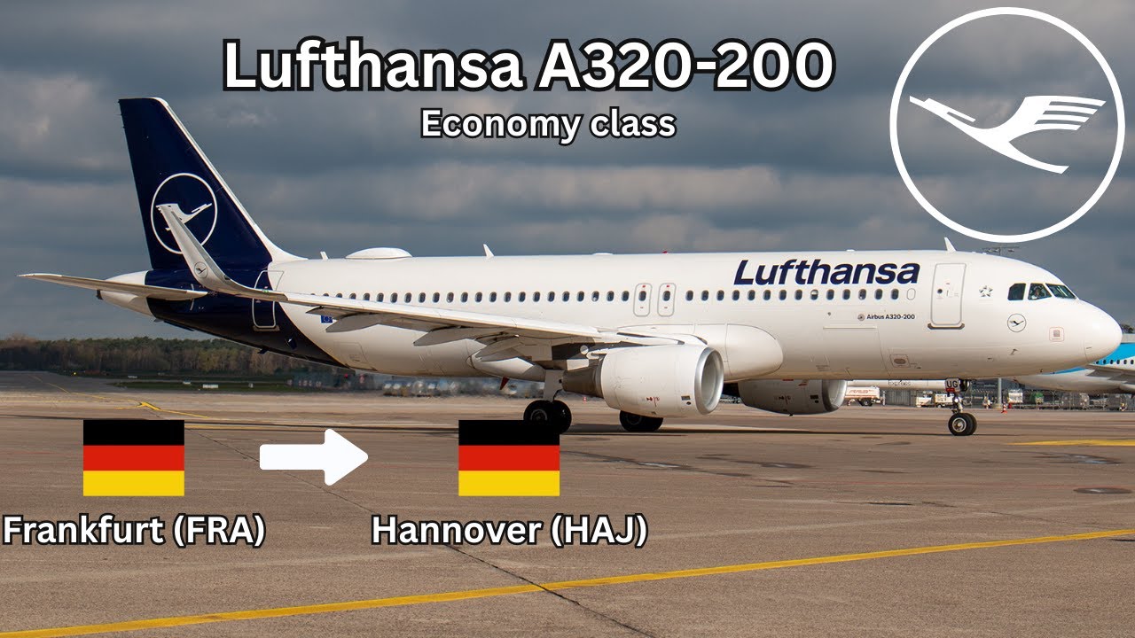 TRIPREPORT: Lufthansa (Economy class) Frankfurt (FRA) - Hannover (HAJ) Airbus A320-200