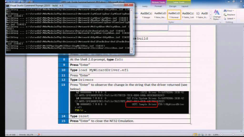 UEFI Driver Wizard Training (Intel, July 2013)