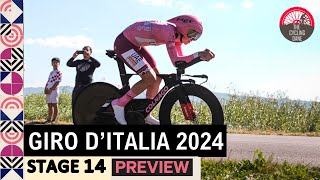 Giro d'Italia 2024 Stage 14 PREVIEW - Can Tadej Pogacar Win Another Time Trial?
