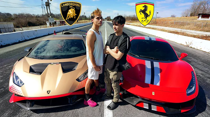 WE RACED FOR $50,000! (Lamborghini Huracan STO vs ...