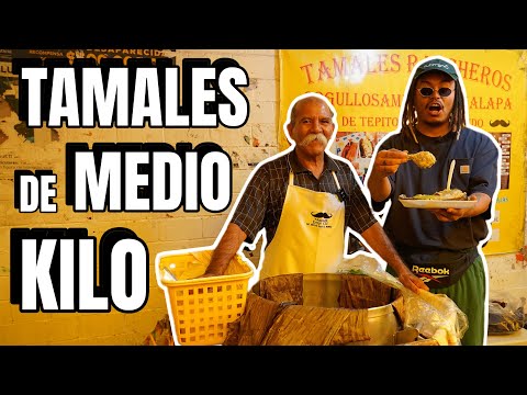 TAMALES GIGANTES en TEPITO - Lalo Elizarrarás