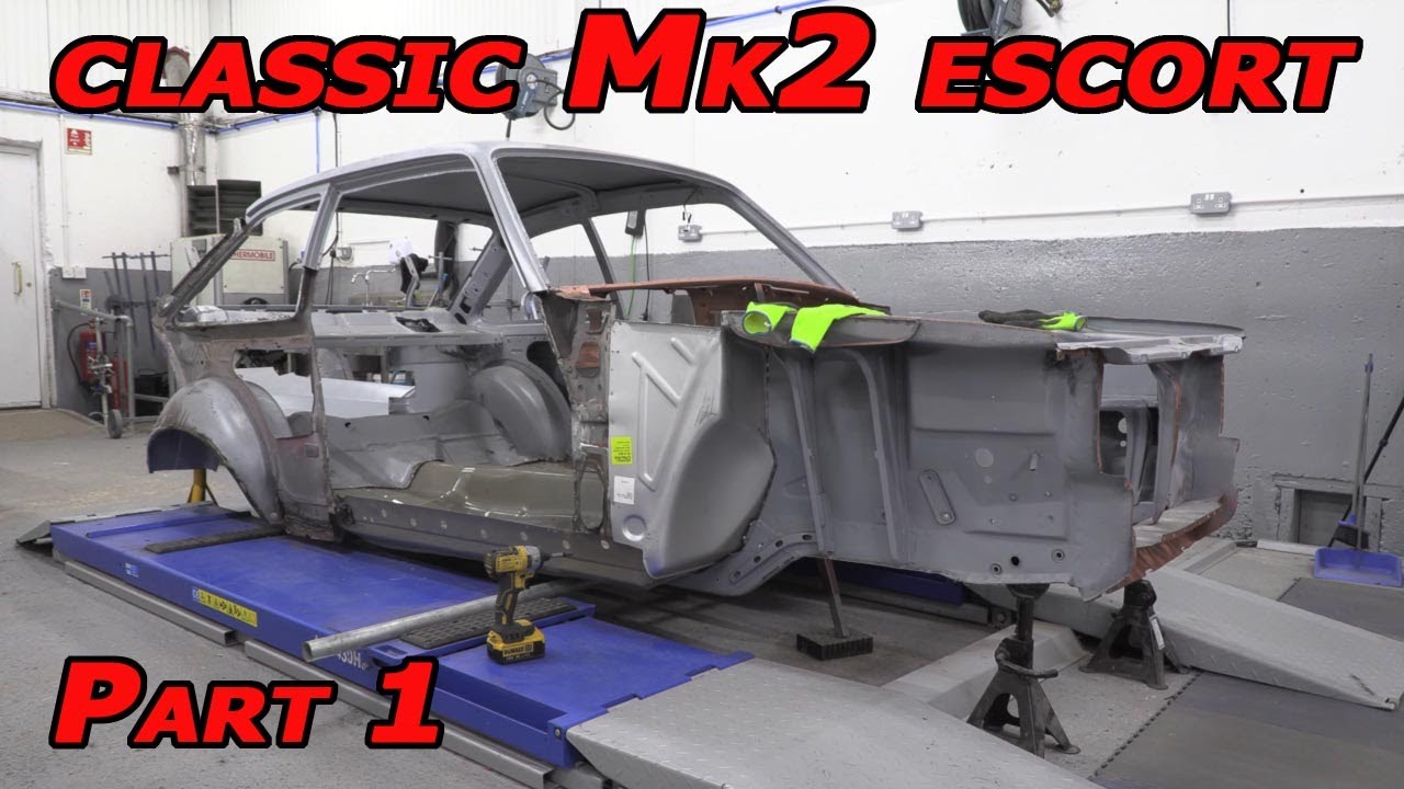 КЛАССИЧЕСКИЙ Mk2 Escort 1600 SPORT часть 1