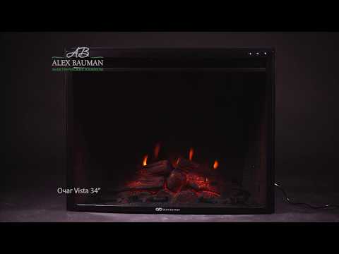 Электрический очаг Vista 34 от Alex Bauman