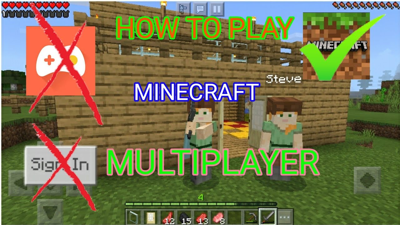 HOW TO PLAY WITH FRIEND WITHOUT XBOX AND OMLET ARCADE IN MINECRAFT PE 1.14  