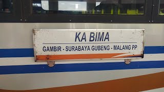 TRIP By Train - Perjalanan Naik Kereta Api Eksekutif Bima Jakarta Surabaya