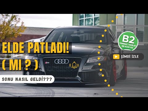 MÜCİZE ÖYKÜSÜ: MOTORSUZ Audi A4, Tamirat Tadilat ile Yeniden Doğuyor!