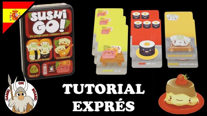 Cómo Jugar a Sushi Go!, Tutorial Detallado (ESPAÑOL), Juego de Mesa