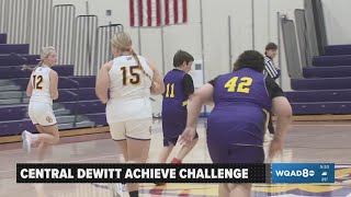 Central DeWitt Sabers, Special Olympics athletes face off in friendly game of basketball