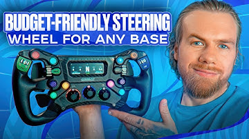 CONSPIT 300GT – BUDGET-FRIENDLY PREMIUM STEERING WHEEL FOR ANY BASE