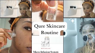 Testing Qure MicroNeedling Skincare|Wash Routine|HONEST Review