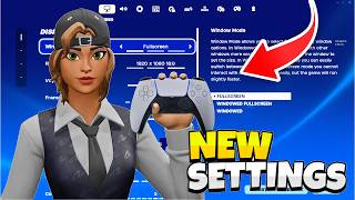 BEST PRO Controller Settings + Sensitivity in Chapter 7 (Fortnite Tutorial)
