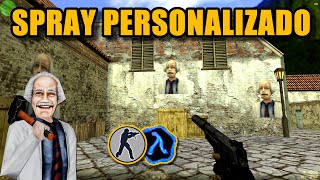 CREA SPRAY PERSONALIZADO PARA CS 1.6 O HALF-LIFE | HALF LIFE TAG CONVERTER