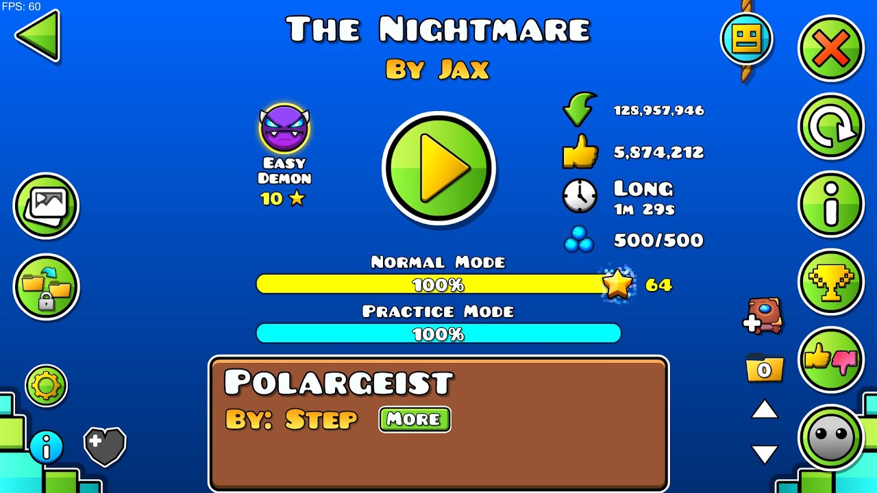 MY SECOND DEMON IN GD!!