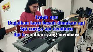 PECAH SERIBU - ELVIE SUKAESIH - OFFICIAL KARAOKE VERSI KENDANG RAMPAK STYLE KEYBOARD YAMAHA SX 900
